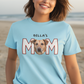 Custom Mom T-shirt With Her Pet's Image