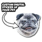 Custom Digital Sticker of Your Pet