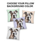 Personalized Pillow with your Pet's Portrait