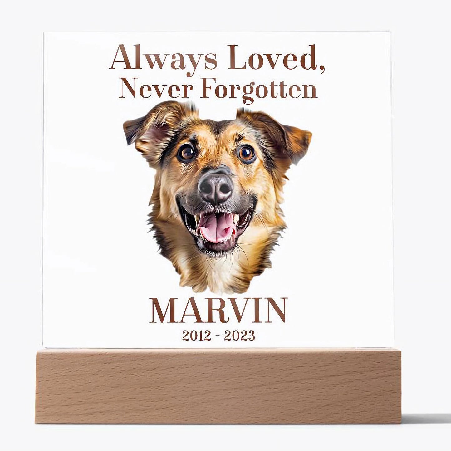 Custom Memorial from Your Photo